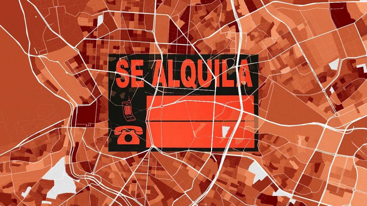 Fotografía que ilustra la noticia: El alquiler se come el salario: los precios suben un 43% desde 2015, el doble que los sueldos, y la vivienda pública brilla por su ausencia