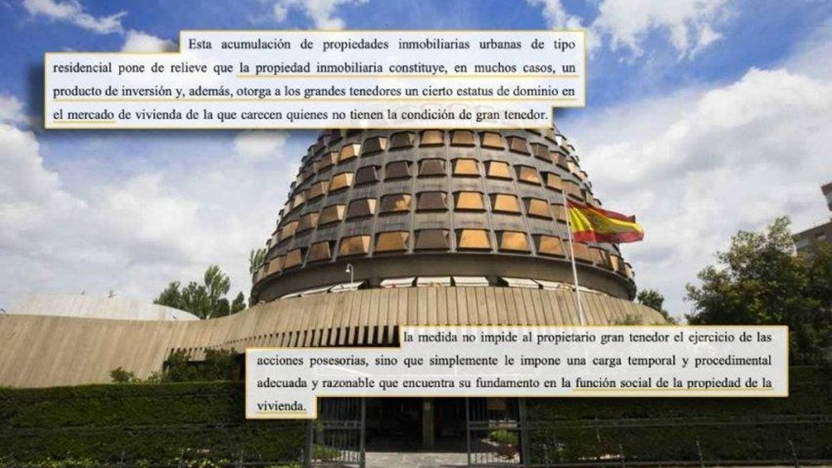 Fotografía que ilustra la noticia: El Constitucional avala limitar la propiedad privada en vivienda por su función social frente al criterio de la Xunta