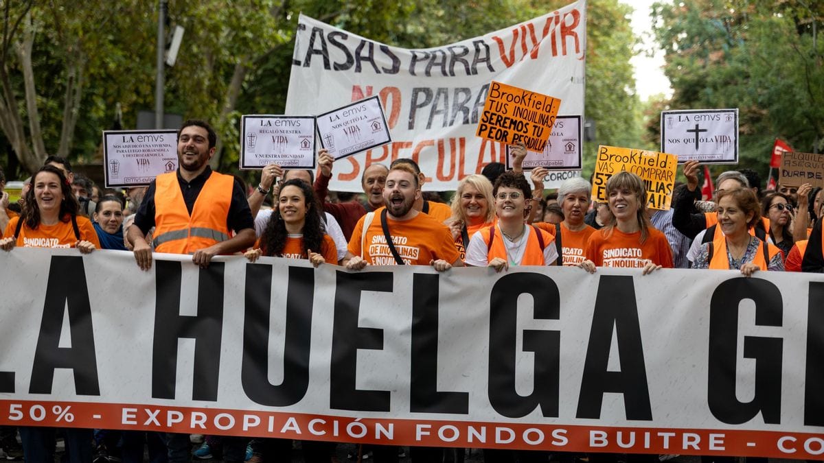 Fotografía que ilustra la noticia: Huelga general por la vivienda: el 11-N, un paro histórico que une a sindicatos e inquilinos